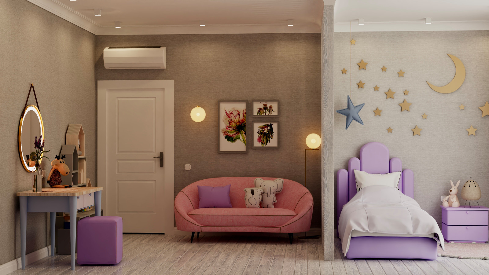 ЖК Достояние  детская комната