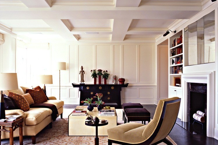 Inspiration for a living room remodel in New York