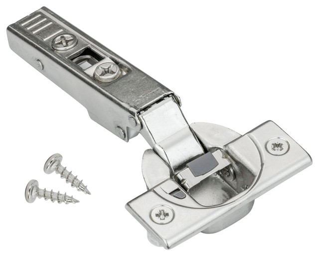 110 Degree Straight Arm Clip Top Blum Press-In Soft Close Cabinet Hinge -  Contemporary - Hinges - by Rok Hardware
