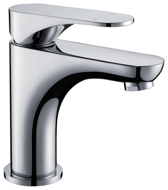 Dawn Single Lever Faucet Chrome Pull Up Drain With Lift Rod