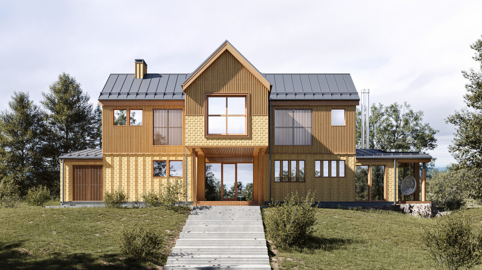 Новый деревянный