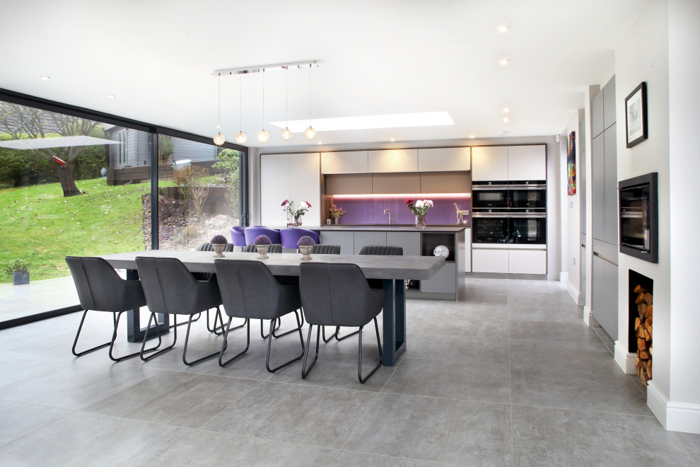 This is an example of a contemporary home in Buckinghamshire.
