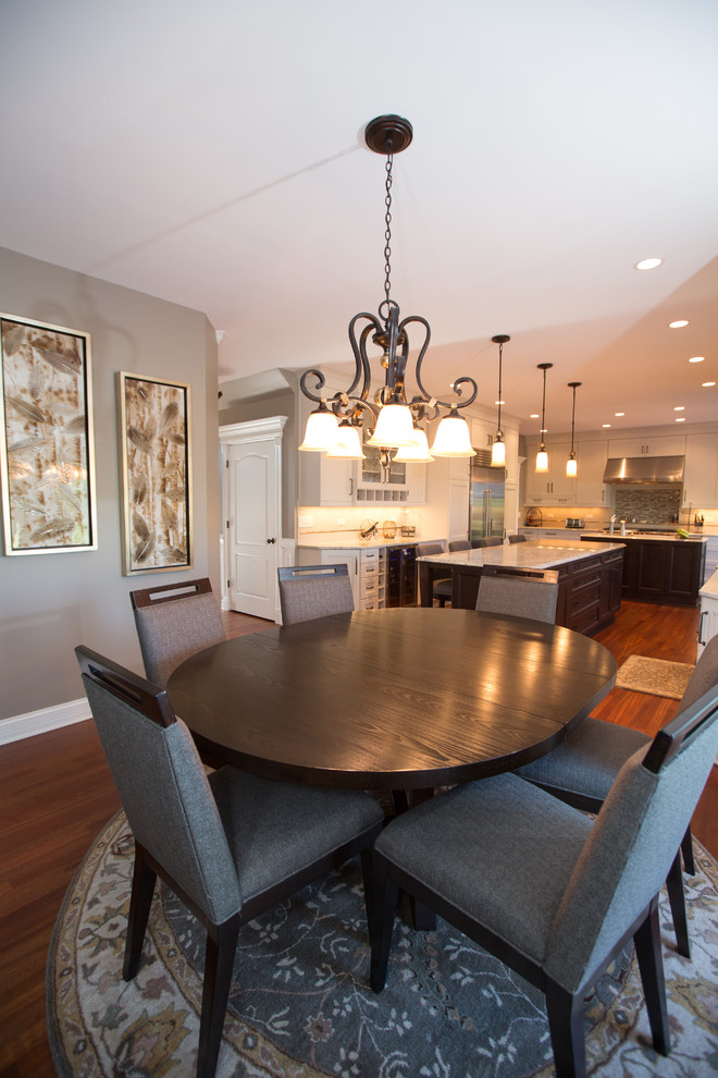 Inspiration for a transitional kitchen remodel in Chicago