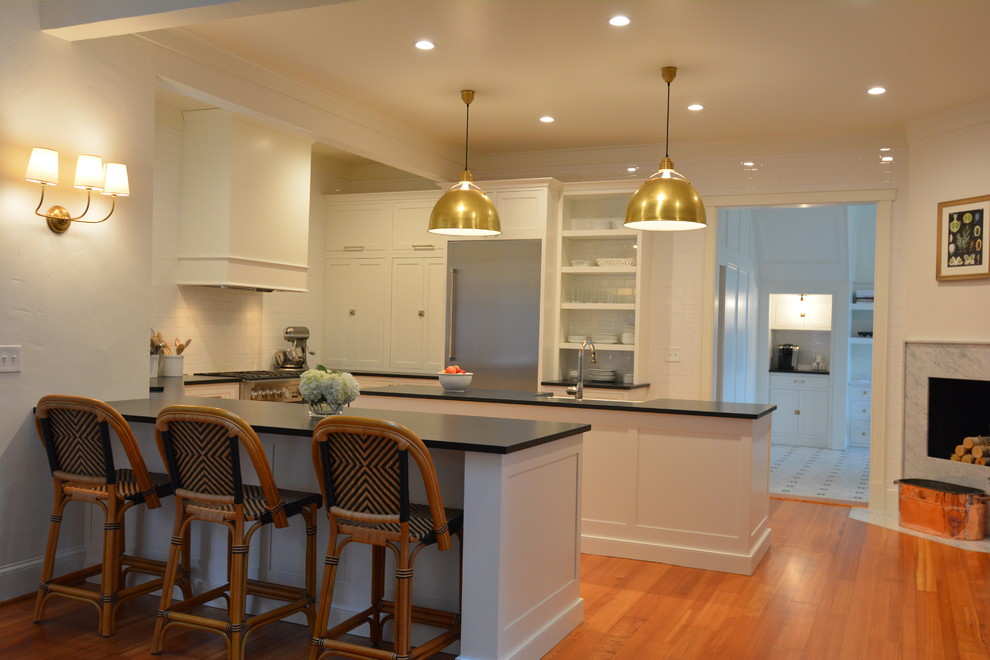 Example of a transitional kitchen design in Baltimore