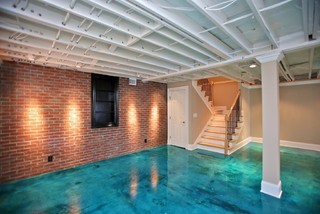 Lake House - Contemporary - Basement - Nashville - by JAC Design