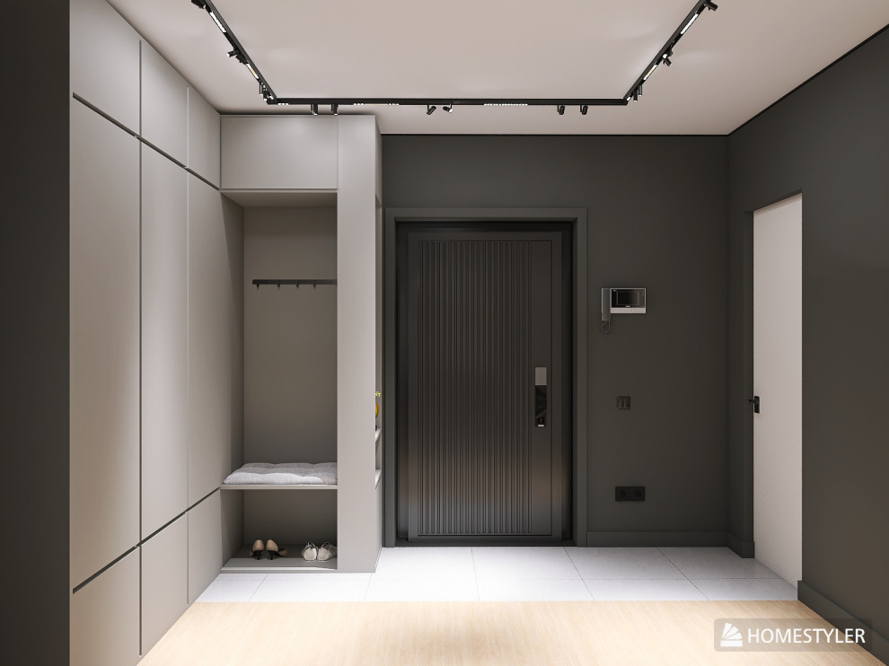 Проект 2-комнатной квартиры для молодого человека