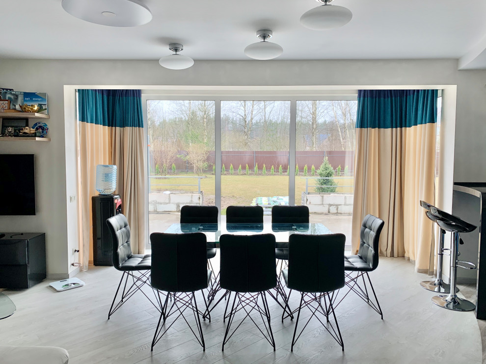 Дом 190 кв.м. "На Волне" Визуализация и реализация.