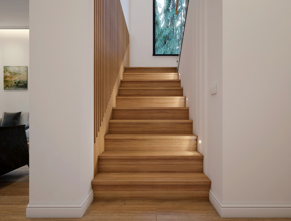 Гостиная и кухня современный минимализм