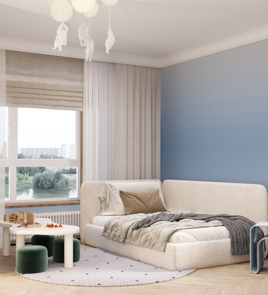 Просторная квартира для семьи с ребенком