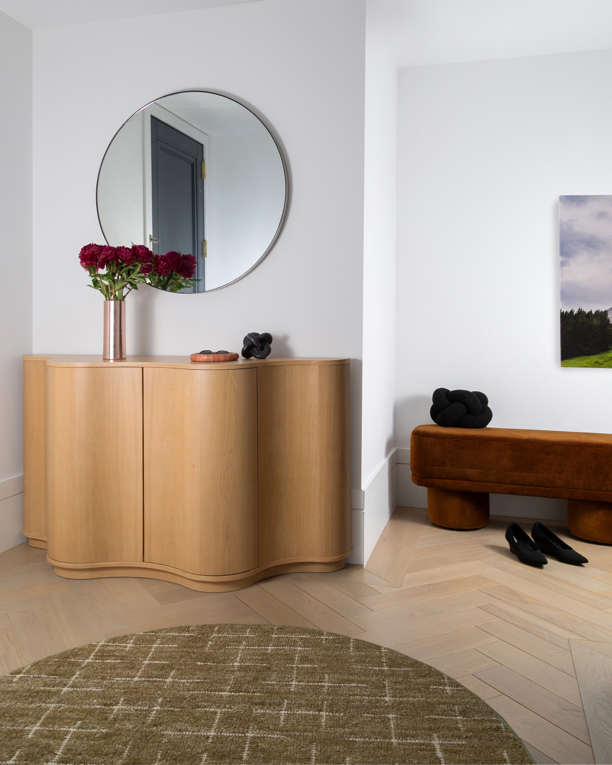 Contemporary Foyer Entrance