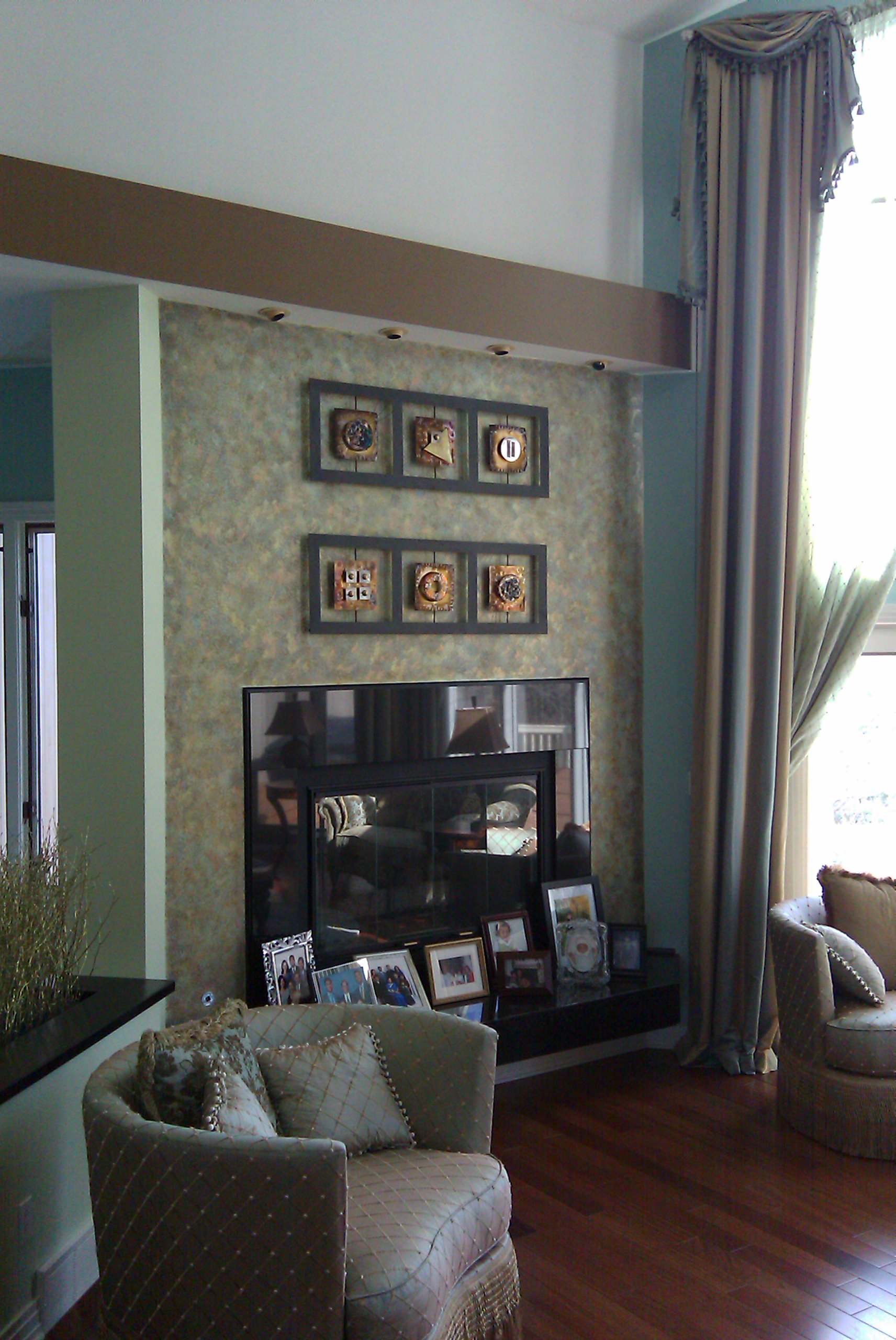A Work of Art Fireplace-Specialty Painting
