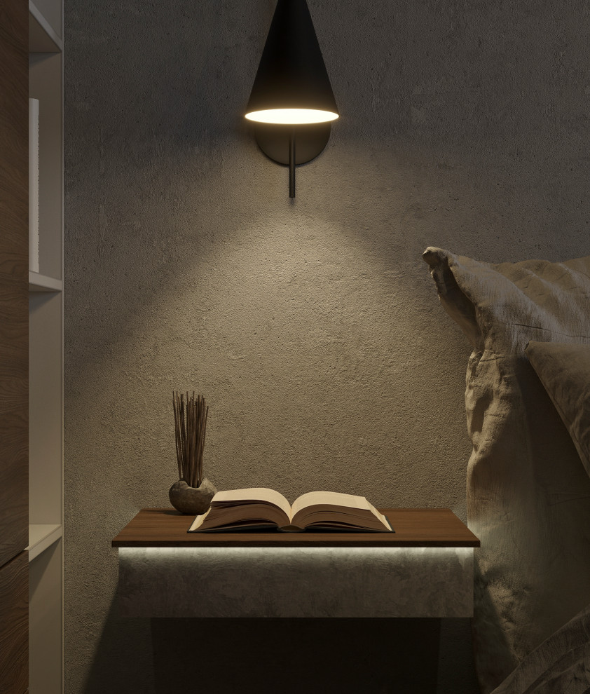 3d-визуализация спальни