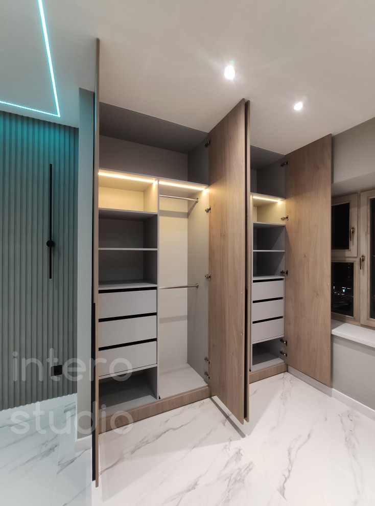 Шкаф распашной на заказ, ЖК Garden Park Эдальго, Москва