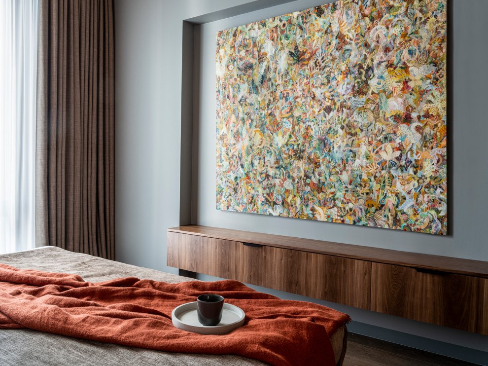 Реализованный проект квартиры 90м2 в ЖК Пресня сити