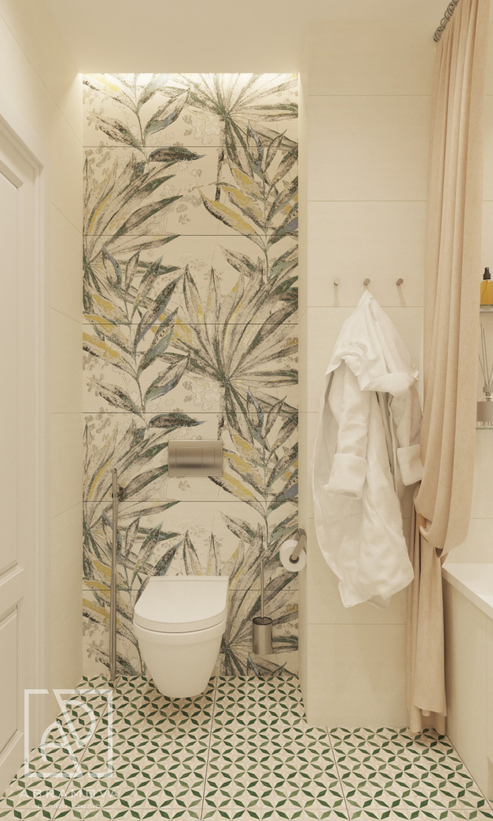 Дизайн-проект 3-х комнатной квартиры ЖК Новые Ватутинки