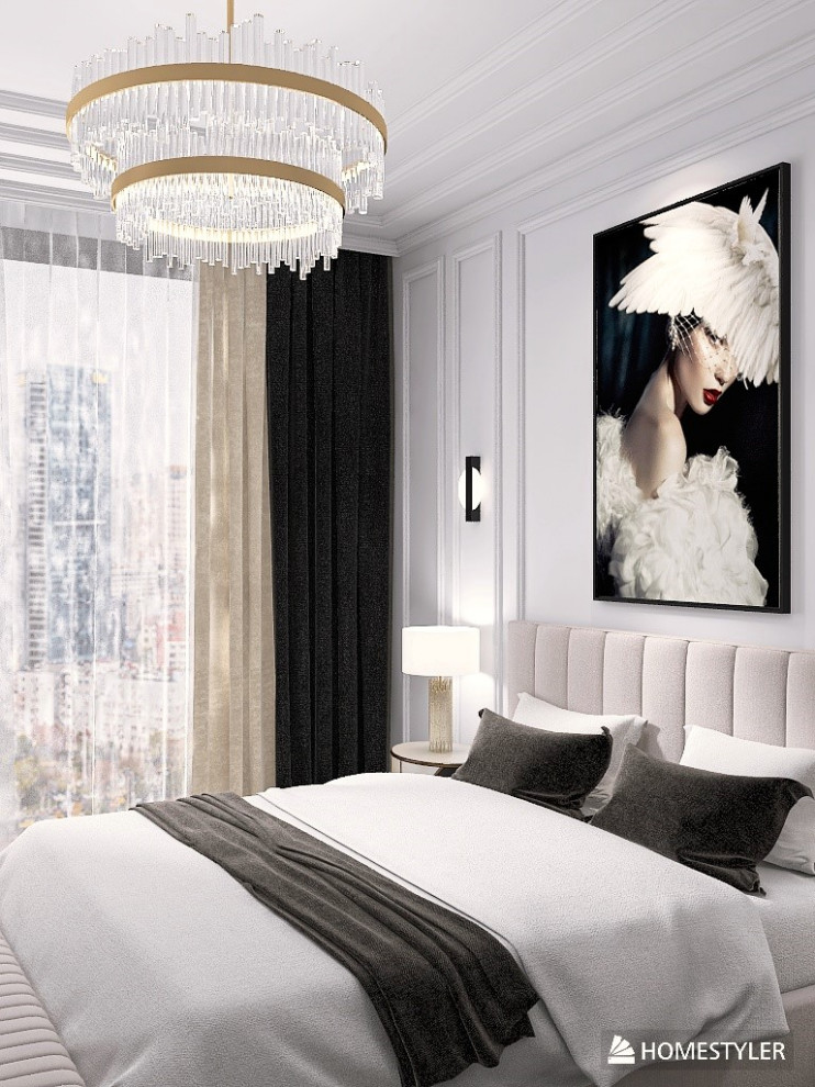 Спальня в стиле ар-деко