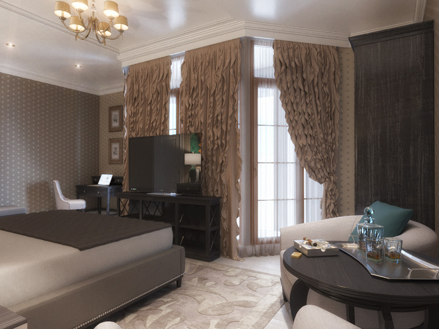 Дизайн-проект интерьеров загородного дома