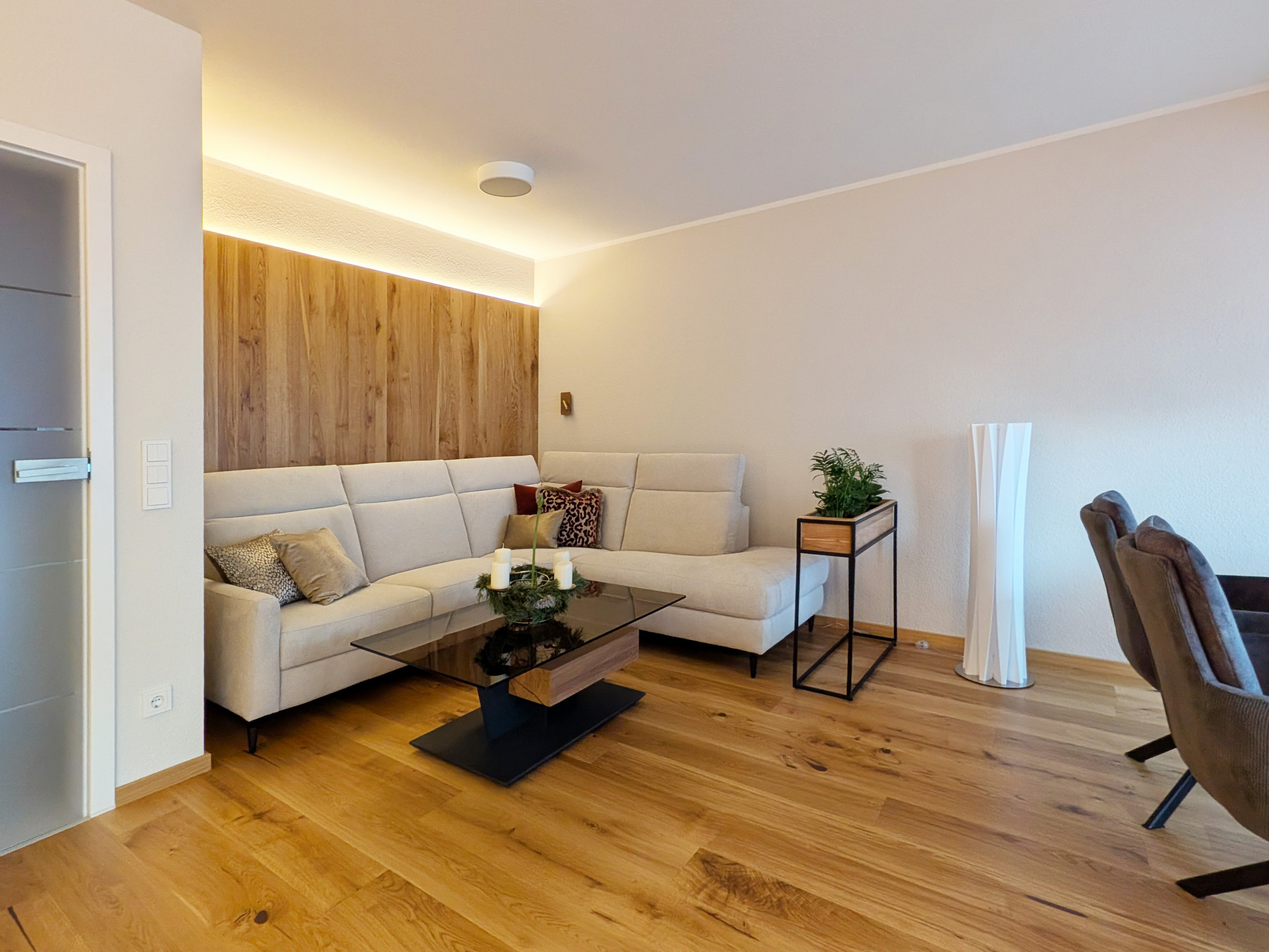 Wohnraum im Chaletstil