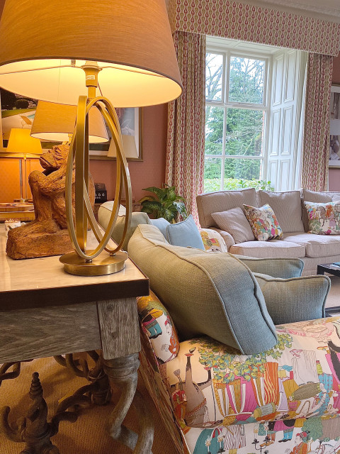 The Drawing Room eclectic-living-room