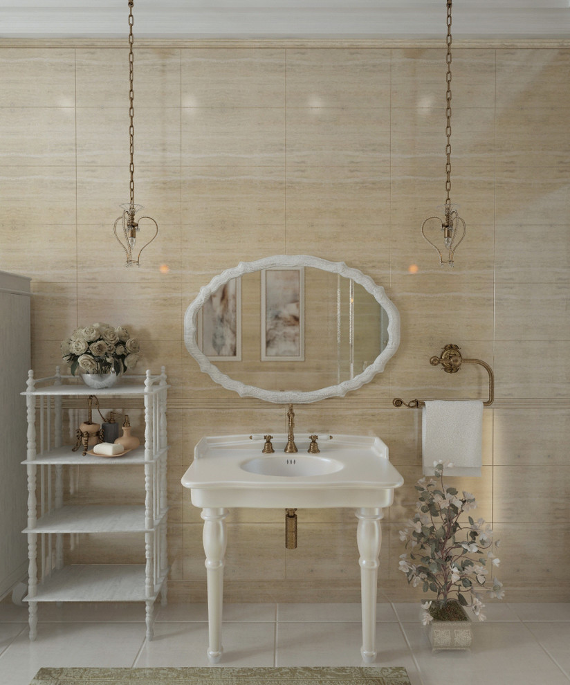 Интерьер ванной комнаты