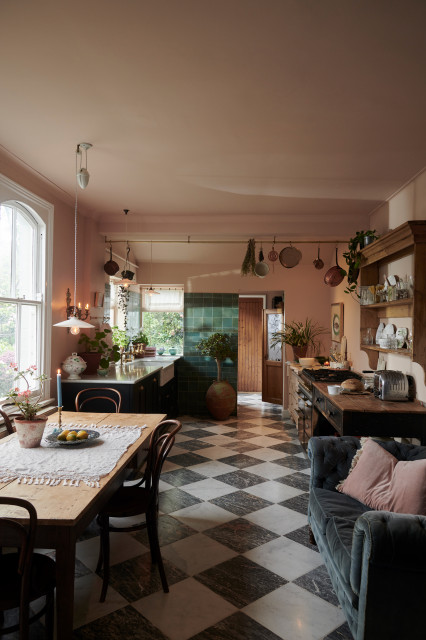Our Creative Director's Victorian Villa by deVOL eclectic-kitchen