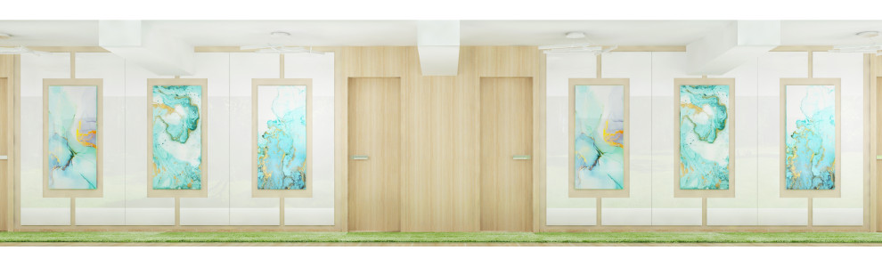 Санаторий (общественные зоны и типовой номер), г. Ялта