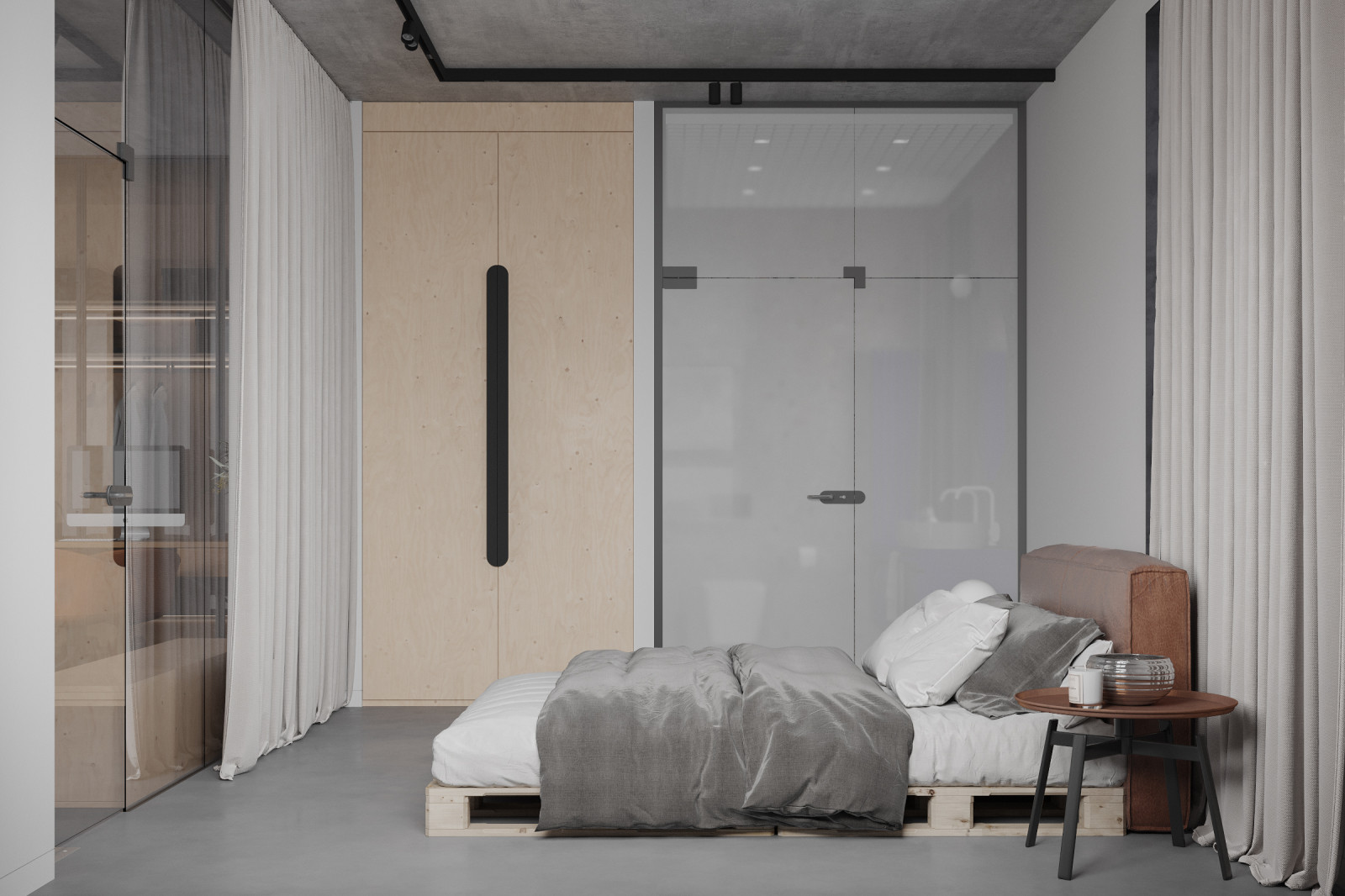 Лофт для фаната NETFLIX в ЖК Вавилов дом