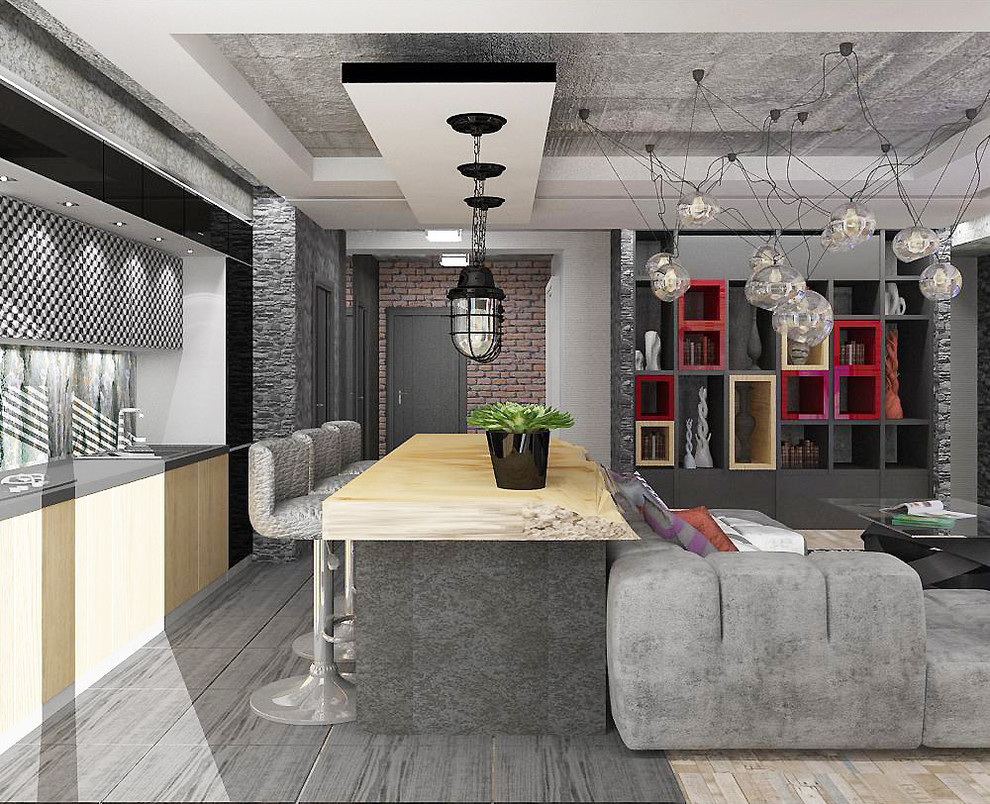 Лофт для холостяка