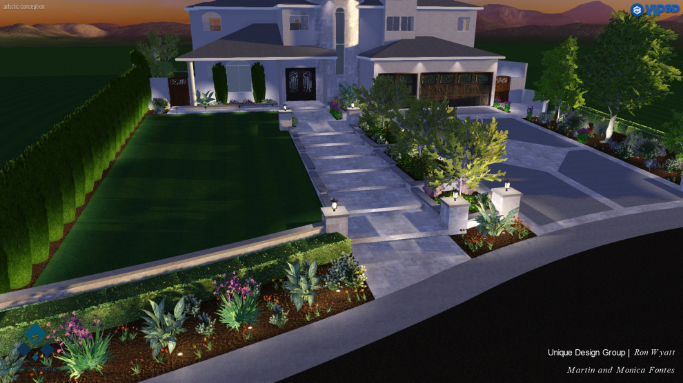 Yorba Linda Contemporary design