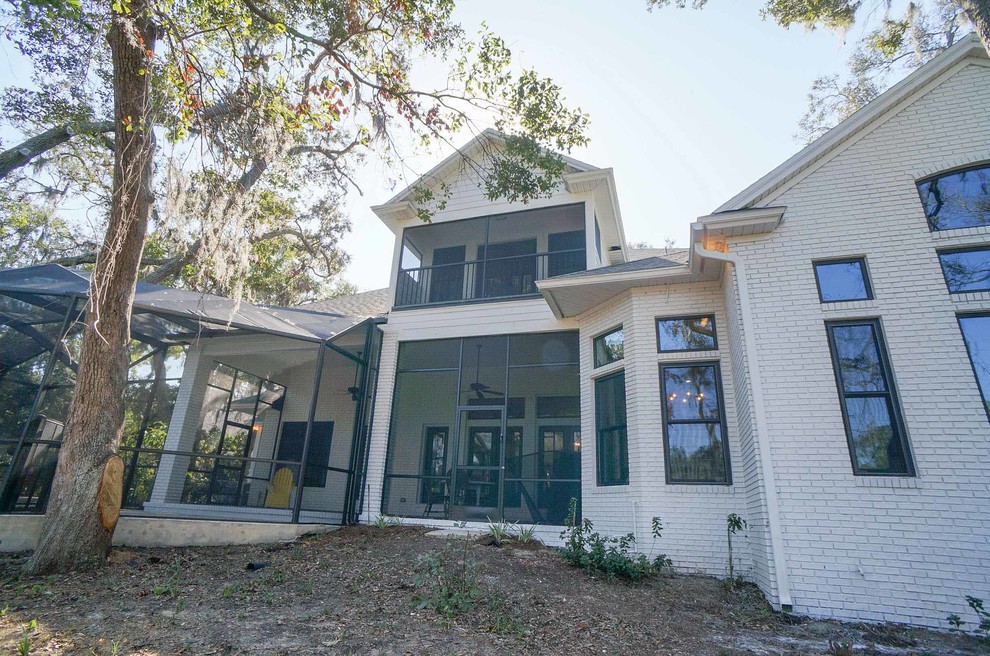 Home design - transitional home design idea in Jacksonville