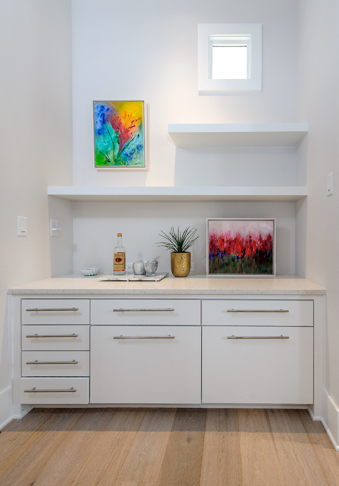 Inspiration for a contemporary wine cellar remodel in Dallas