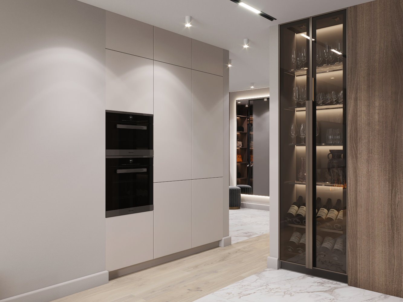 Проект квартиры 76 кв.м. 2022г.