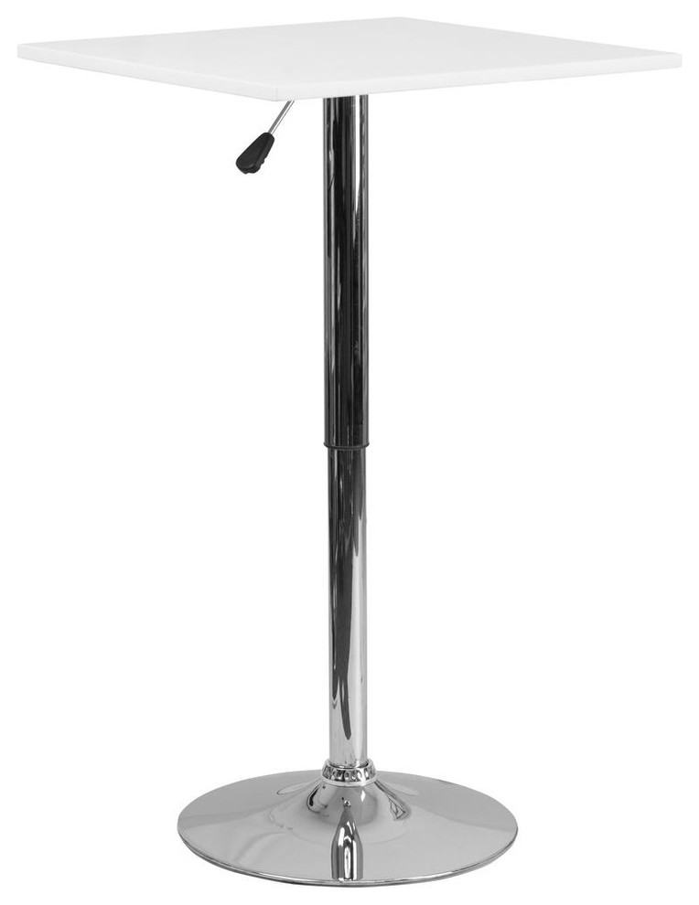 Urbino MidCentury Dining Table in Matte Black Finish with Walnut and