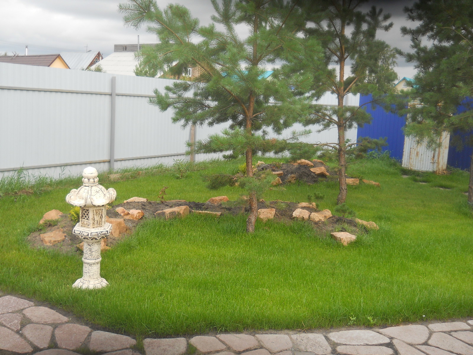 Благоустройство территории участка