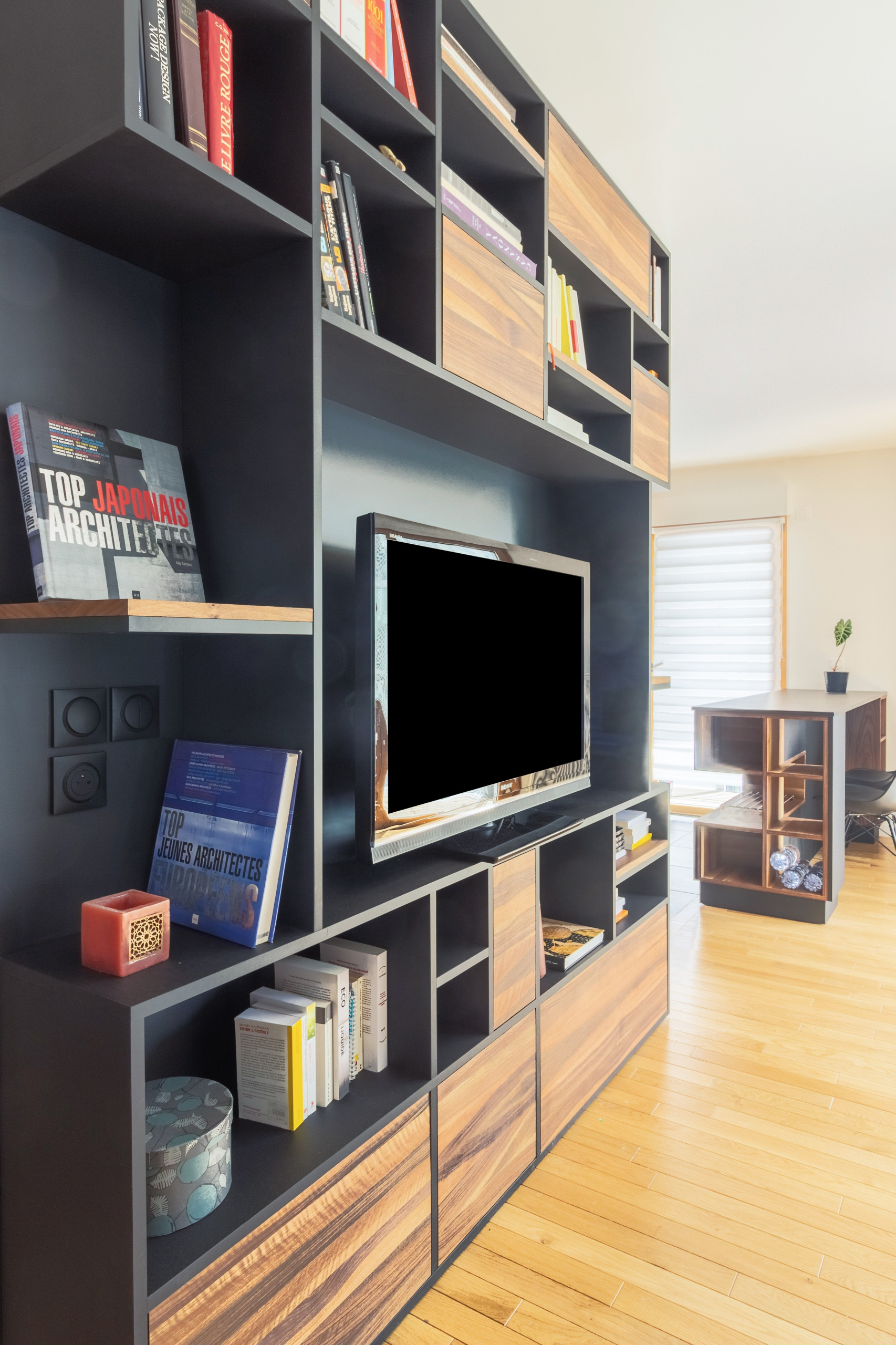 Meuble TV / Bibliothèque