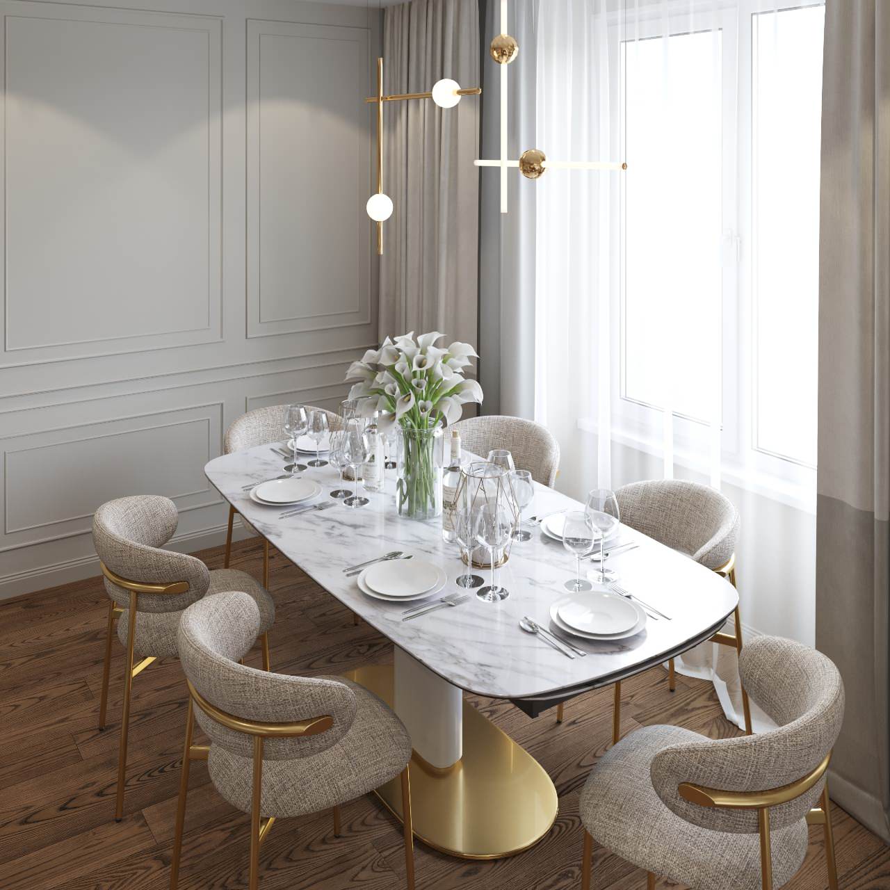 Квартира в центре Санкт-Петербурга 178м2