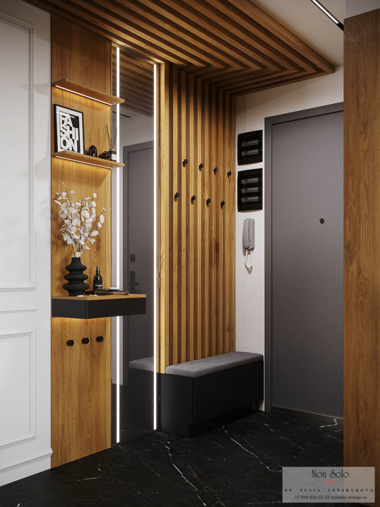 Дизайн квартиры для адвоката 54 м2, ул. Люсиновская, г. Москва