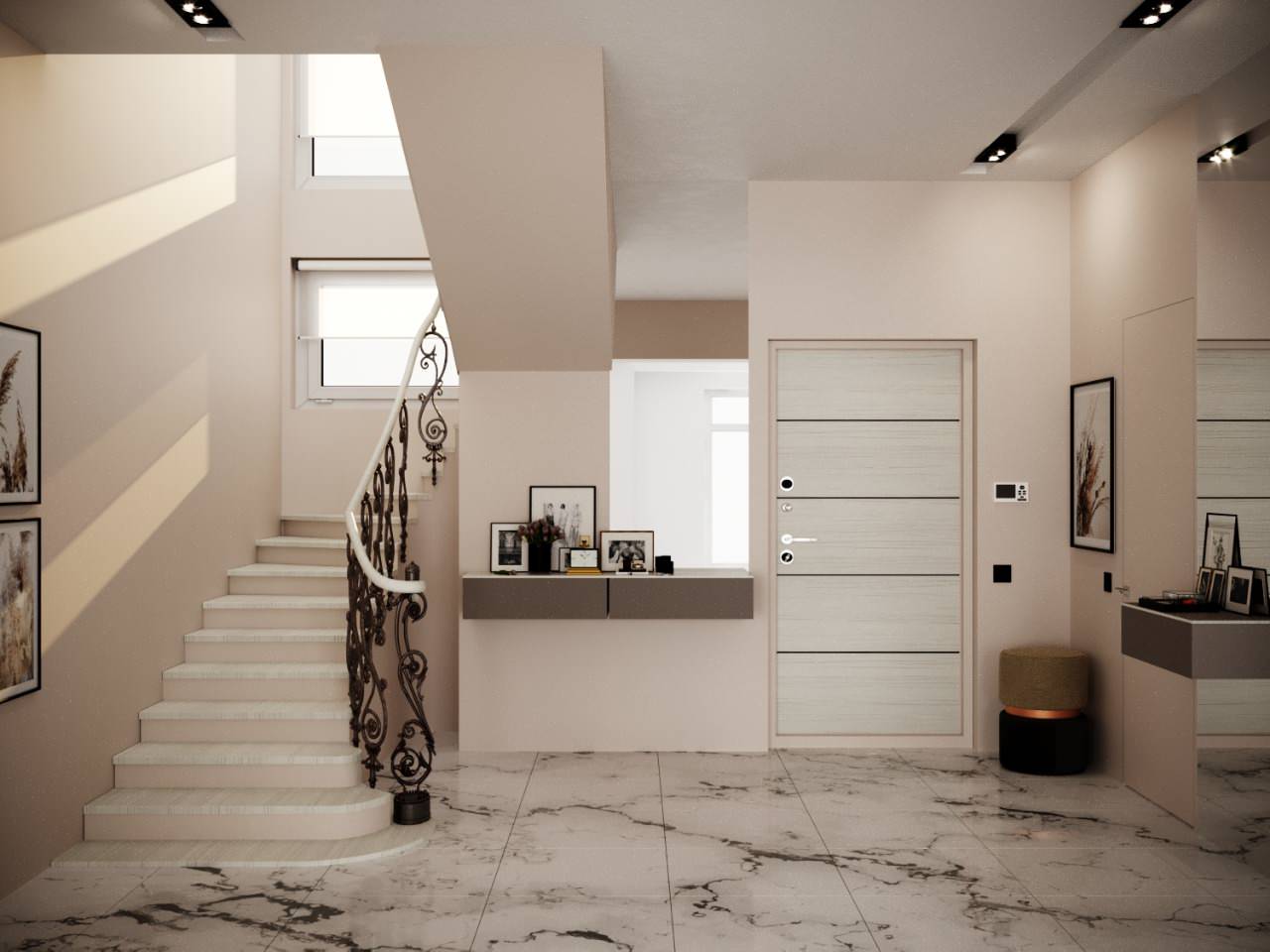 Прихожая в частном доме г. Таганрог