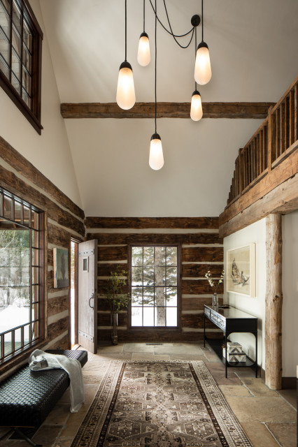 Two Rivers rustic-entrance