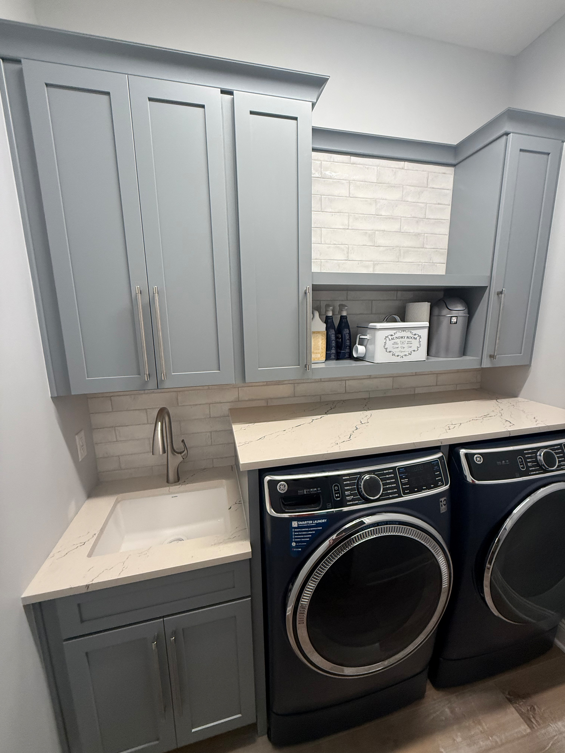 Coastal Laundry Room