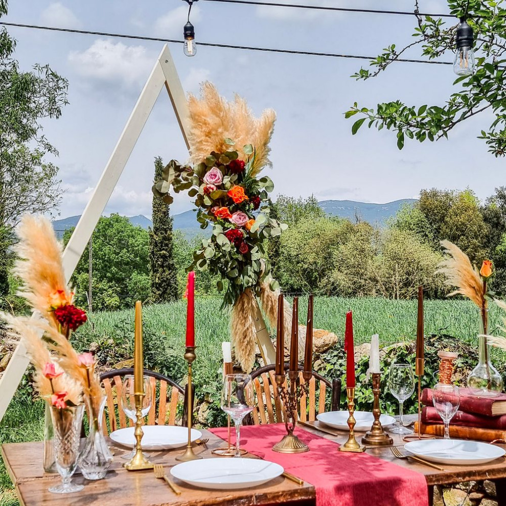 tendances mariage 2023 - déco colorée