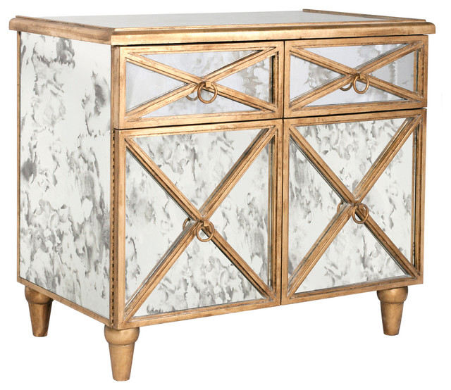 Ritz Hollywood Regency Antique Mirror Gold Crosshatch Bar Cabinet Ritz Hollywood Regency Antique Mirror Gold Crosshatch Bar Cabinet Transitional Wine And Cabinets By Kathy Kuo Home