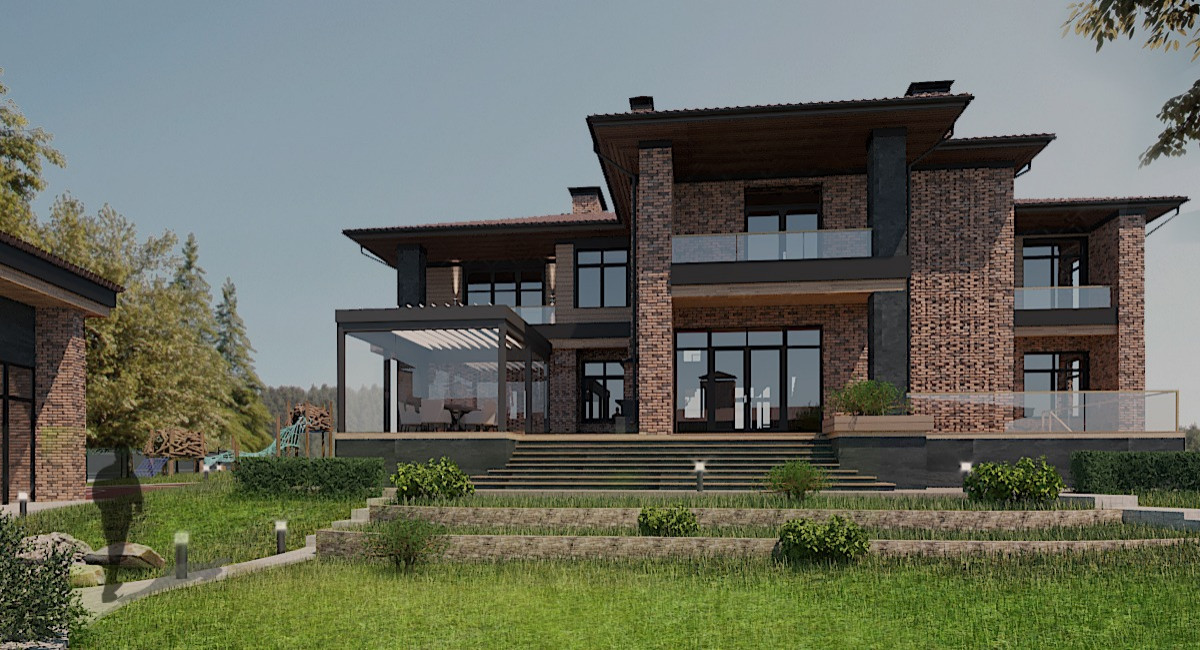 Индивидуальный жилой дом в Подмосковье, реконструкция