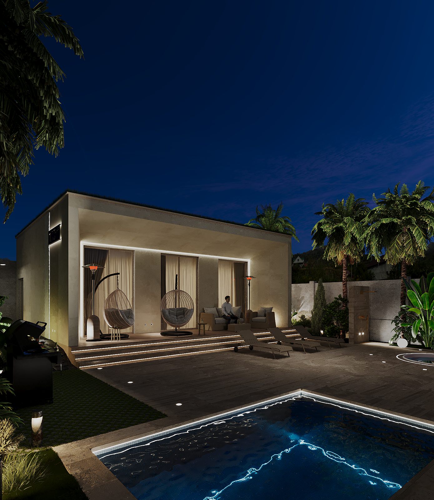 Архитектурный проект 1-но этажной MINIVILLI.terra