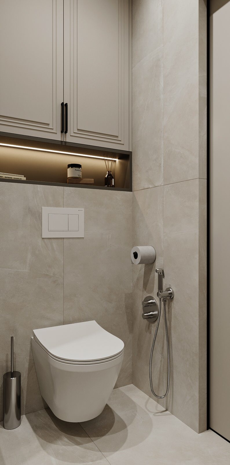 Интерьер квартиры в ЖК "Метрополия"