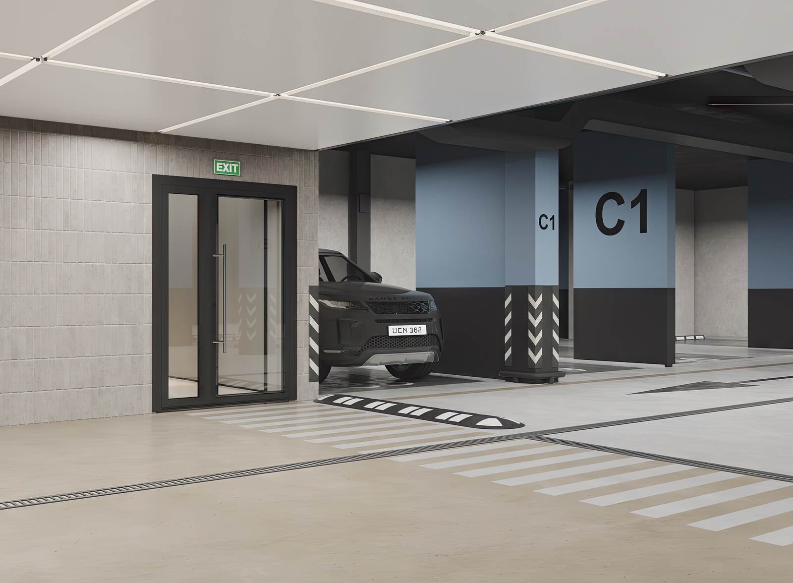 ЖК "е. волюция" паркинг