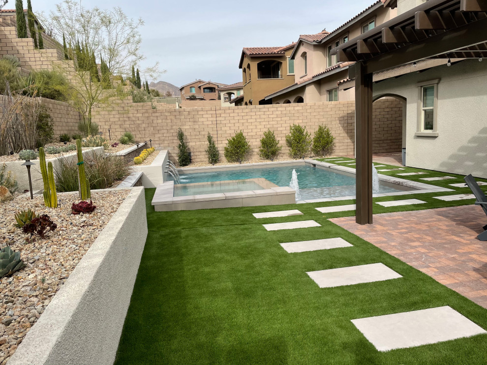 Nedley Residence at Savona in Summerlin Modern Las Vegas by One