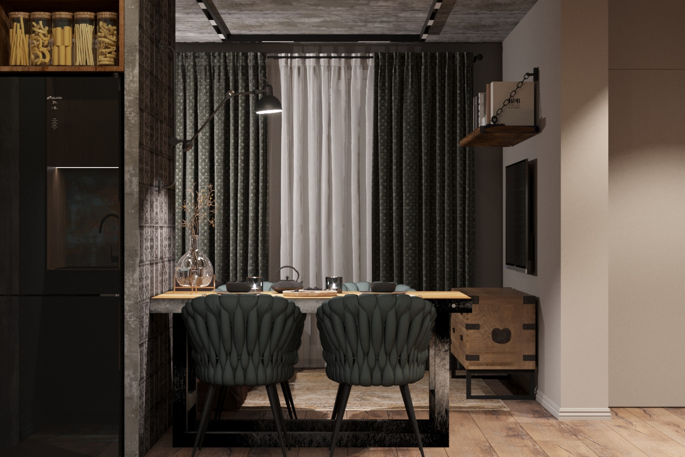 1к-квартира для музыканта. ЖК Панорама