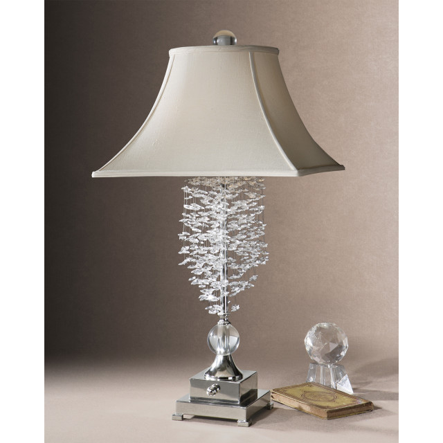 Uttermost Fascination II Table Lamp, Silver