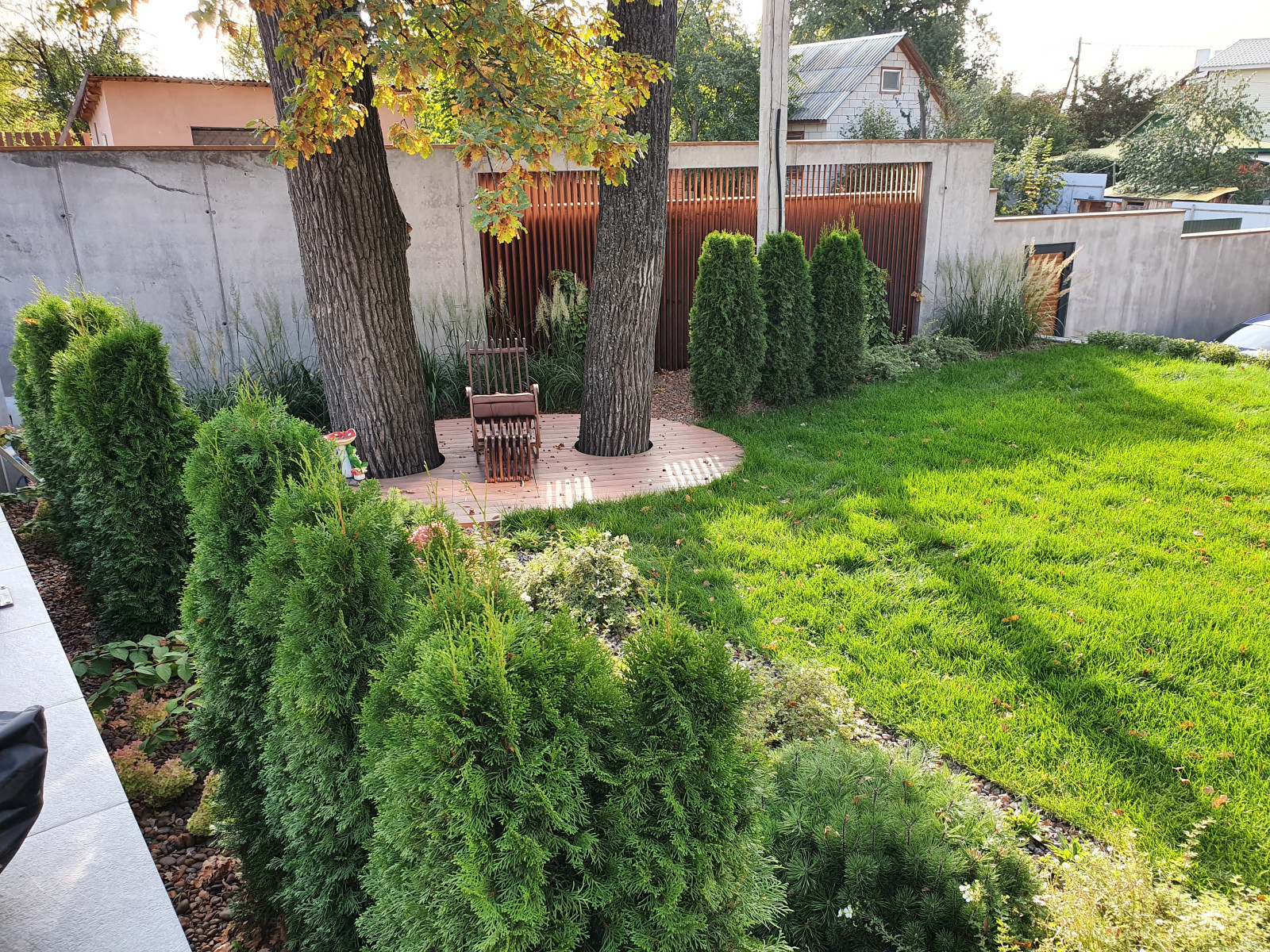 Частный сад